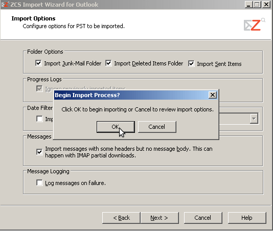 outlook import wizard review outlook import wizard review